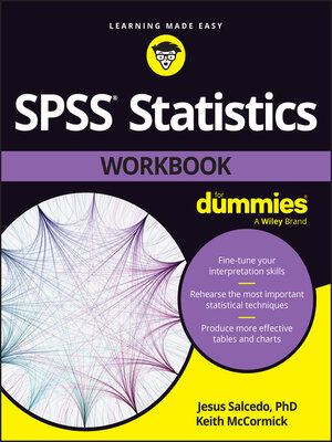 cover image of SPSS Statistics Workbook For Dummies